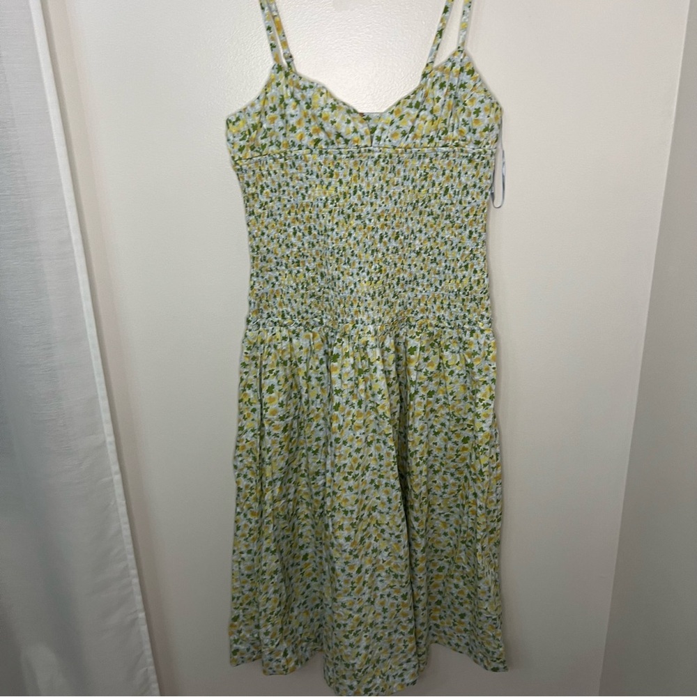 NWT Free People Floral Dress Lavendar Daze Sun Dress Multicolor Size Large MIDI - Picture 5 of 14